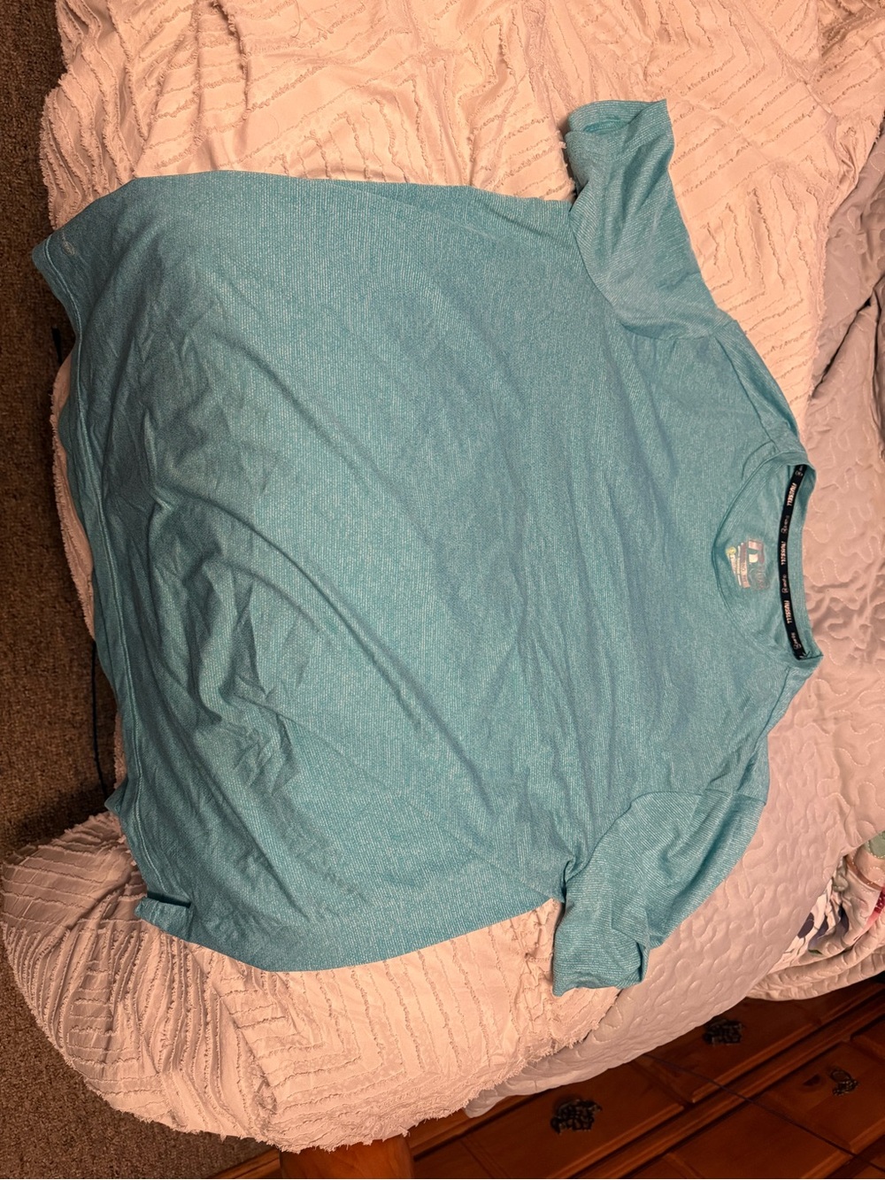 Russell Athletic Teal Short-Sleeve Men's Tee